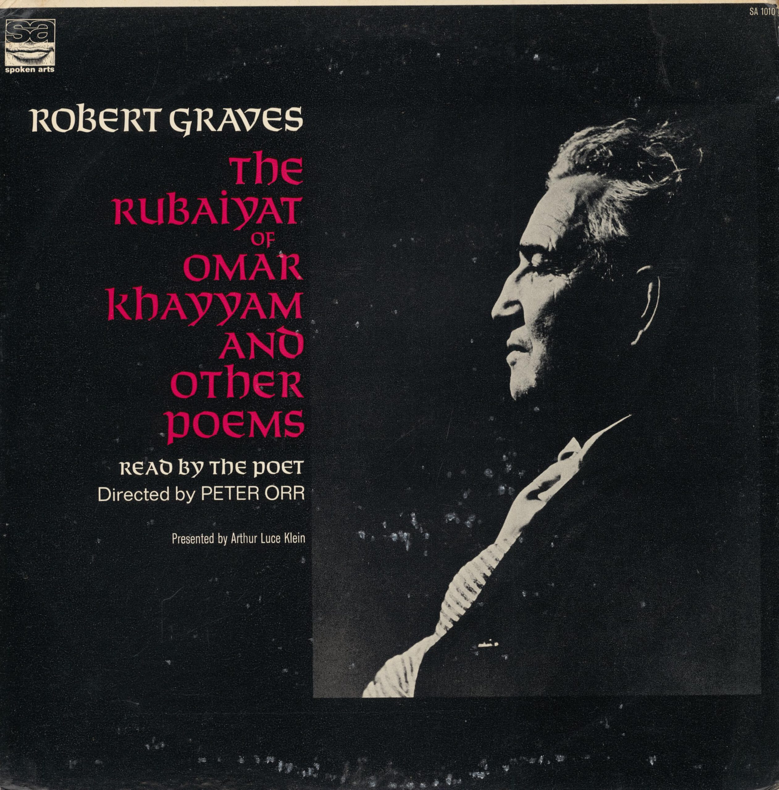 Graves 1968 LP The Rubaiyat Of Omar Khayyam And Other Poems